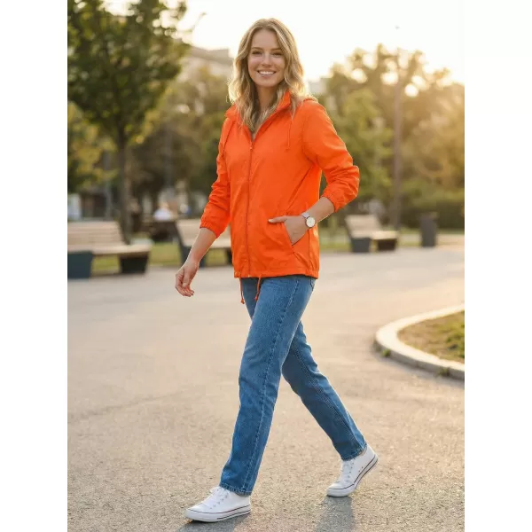  Dámska bunda ALTISPORT NoPrint NP/ALW1311NJ BRIGHT ORANGE 