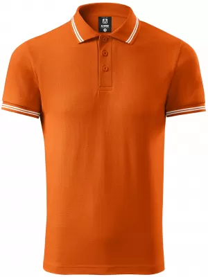 Pánske tričko s golierom ALTISPORT NoPrint NP/ALM912 oranžová