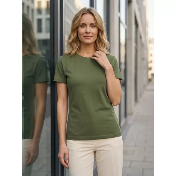  Dámske tričko ALTISPORT NoPrint NP/ALW331 KHAKI 