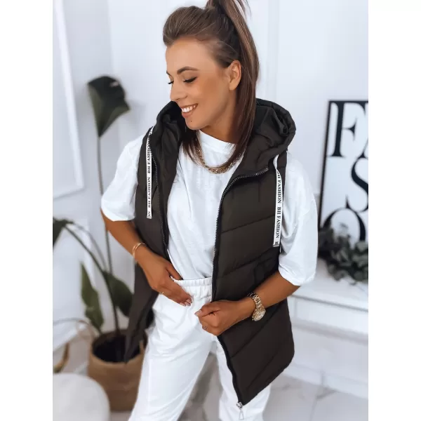  Dámska vesta DSTREET MIRELLI TY2911 KARAMEL 