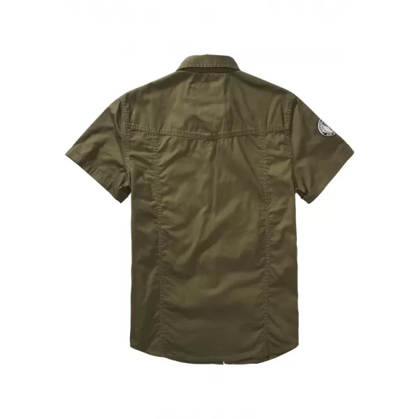  Pánska košeľa Brandit Luis Vintage BD4033 Olive 