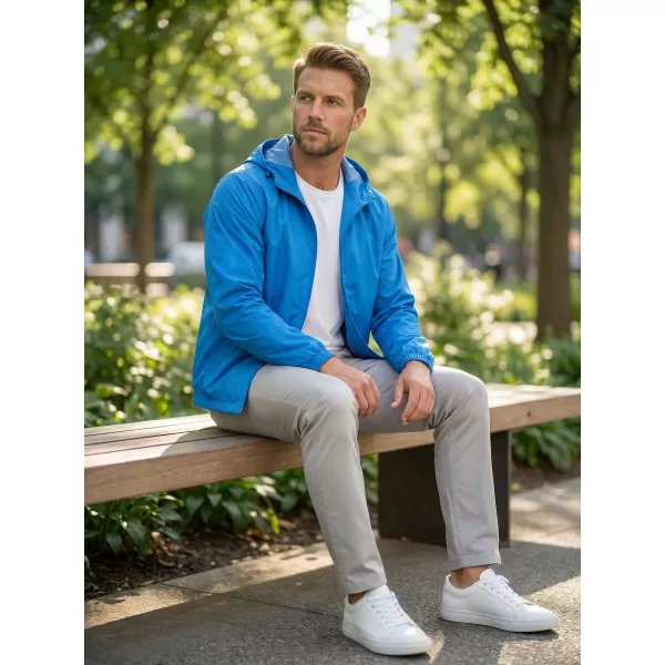  Pánska bunda ALTISPORT NoPrint NP/ALM2311NJ BRIGHT BLUE 