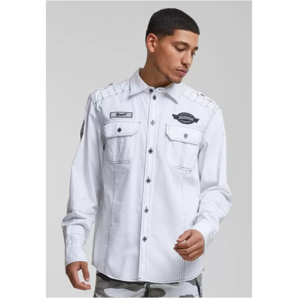  Pánska košeľa BRANDIT LUIS VINTAGE BD4023 WHITE 
