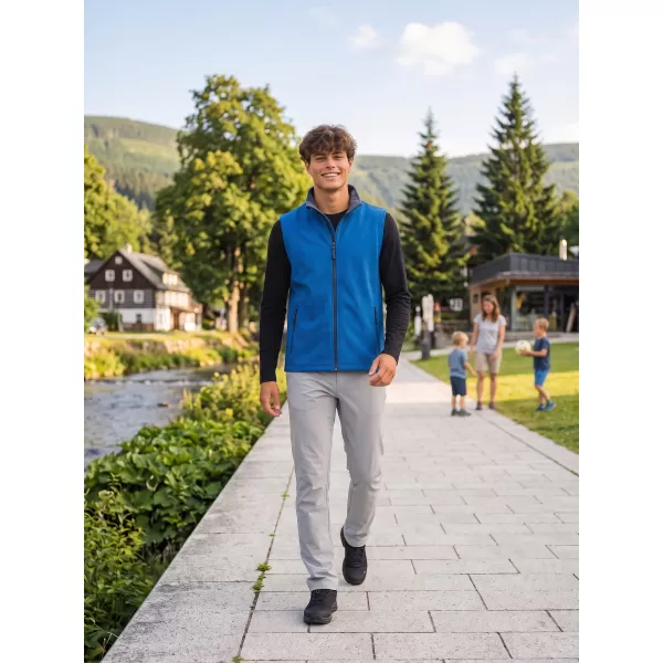  Pánska softshellová vesta ALTISPORT NoPrint NP/ALM8211NJ NAUTIC BLUE/NAVY 