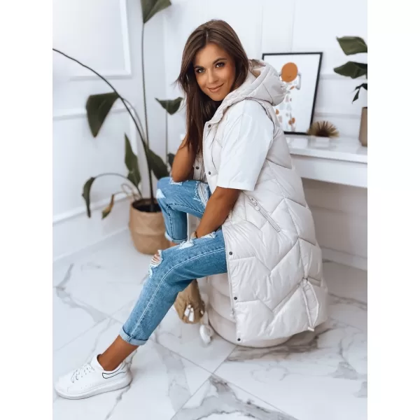  Dámska vesta DSTREET LARIS TY2835 BIELA 