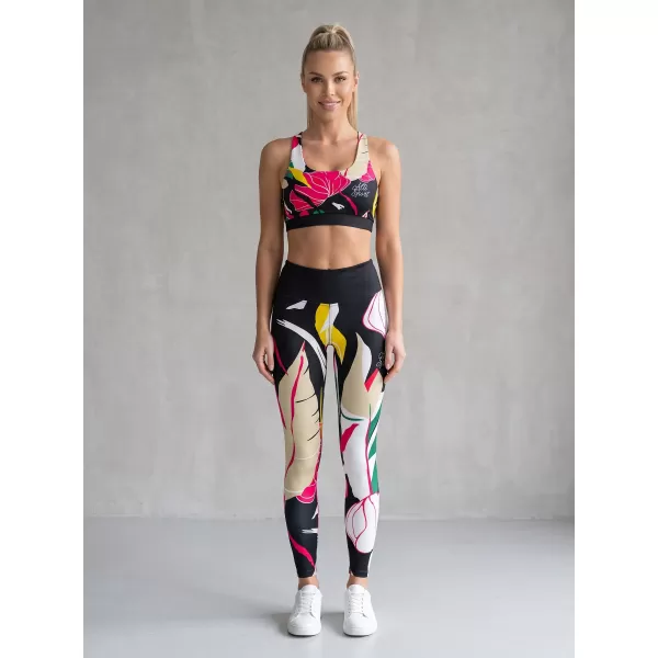  Dámske dlhé funkčné legíny premium ALTISPORT VOJ/ALW042LEG01 čierna 