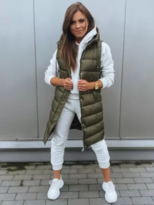 Dámska vesta DSTREET KERIN TY2918 ZELENÁ
