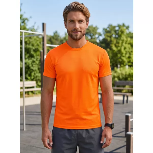  Pánske funkčné tričko ALTISPORT NoPrint NP/ALM421 NEON ORANGE 