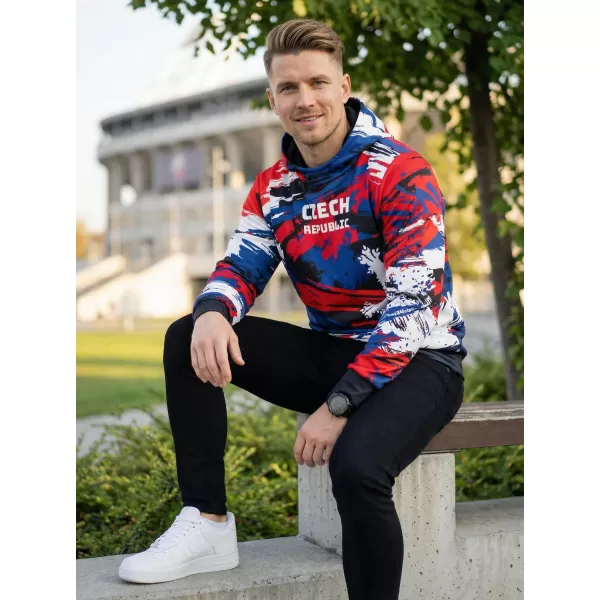  Pánska prémiová funkčná mikina ALTISPORT VOJ/ALM036MI01 ČESKÝ 