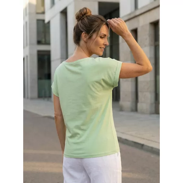  Dámske tričko ALTISPORT NoPrint NP/ALW5008 SOFT GREEN 