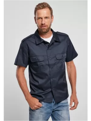 Pánska košeľa Brandit BD4101 Navy