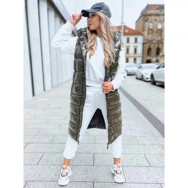  Dámska vesta DSTREET GANTINI TY3747 ZELENÁ 