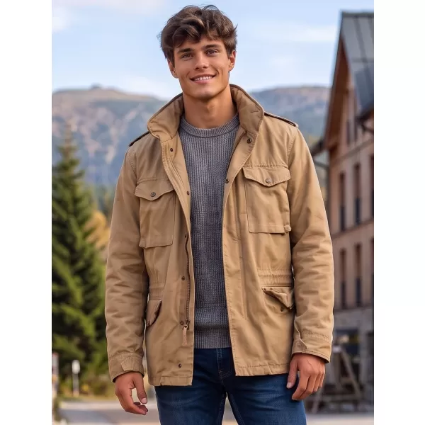  Pánska bunda Brandit M-65 Field BD3108 Camel 