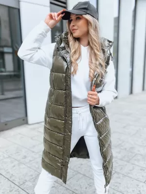 Dámska vesta DSTREET GANTINI TY3747 ZELENÁ