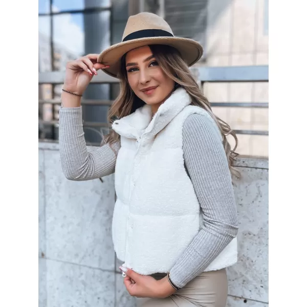  Dámska vesta DSTREET BEEWARM TY3801 BIELA 
