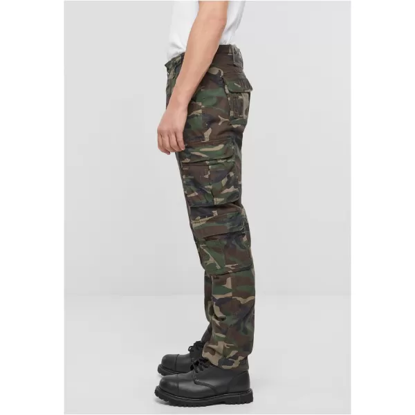  Pánske nohavice Brandit Pure Slim BD1016 Woodland 