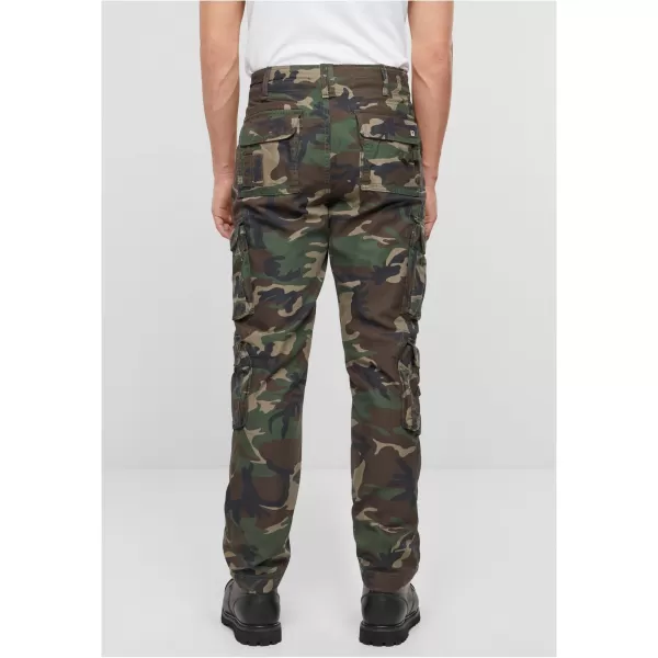  Pánske nohavice Brandit Pure Slim BD1016 Woodland 