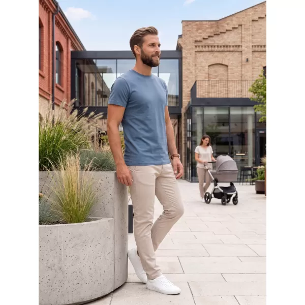  Pánske tričko ALTISPORT NoPrint NP/ALM921 DENIM 