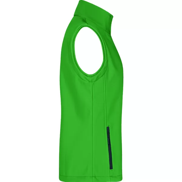  Dámska softshellová vesta ALTISPORT NoPrint NP/ALW7211NJ GREEN/NAVY 
