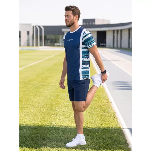  Pánske funkčné tričko premium ALTISPORT VOJ/ALM043TR01 NAVY 