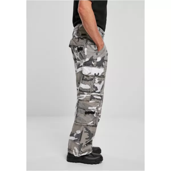  Pánske nohavice BRANDIT VINTAGE BD1003 SNOWCAMO 