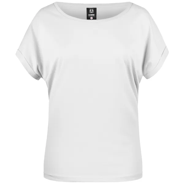  Dámske tričko ALTISPORT NoPrint NP/ALW5008 WHITE 