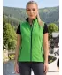Dámska softshellová vesta ALTISPORT NoPrint NP/ALW7211NJ GREEN/NAVY