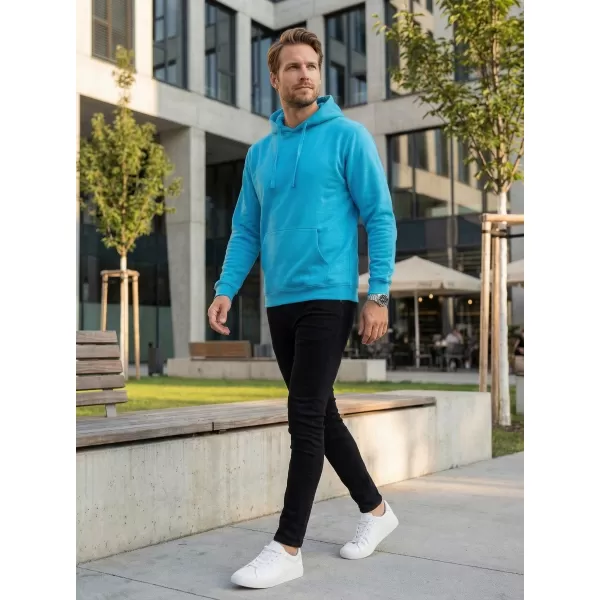  Pánska mikina ALTISPORT NoPrint NP/ALM679NJ TURQUOISE 