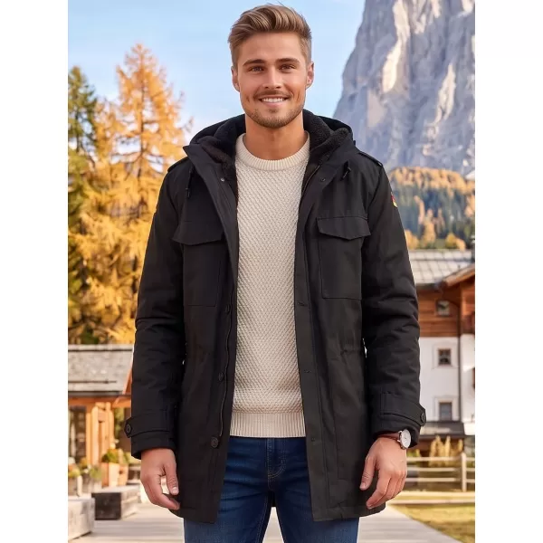  Pánska bunda BRANDIT BW FLAG BD3163 BLACK 
