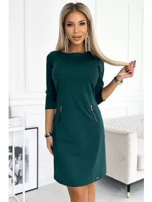 Šaty NUMOCO MARY 420-5 ZELENÁ