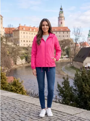 Dámska bunda ALTISPORT NoPrint NP/ALW1311NJ BRIGHT PINK