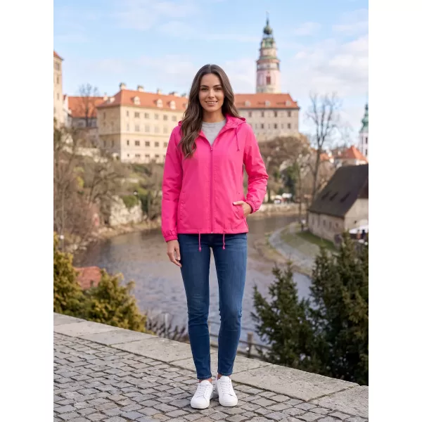  Dámska bunda ALTISPORT NoPrint NP/ALW1311NJ BRIGHT PINK 
