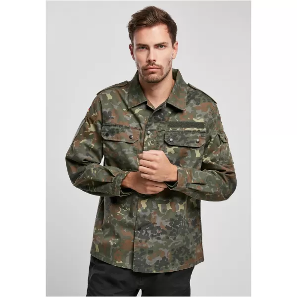  Pánska košeľa BRANDIT BW FELDBLUSE BD4221 FLECKTARN 