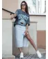 Dámska sukňa DSTREET PROMA CY0466 MODRÁ