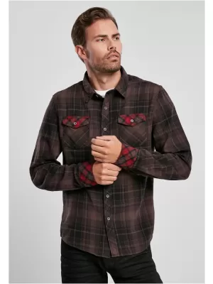 Pánska košeľa BRANDIT DUNCAN CHECKED BD4016 BROWN