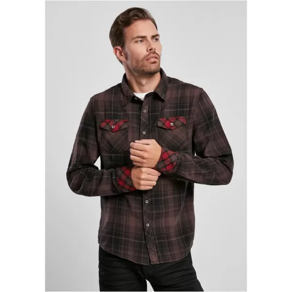  Pánska košeľa BRANDIT DUNCAN CHECKED BD4016 BROWN 