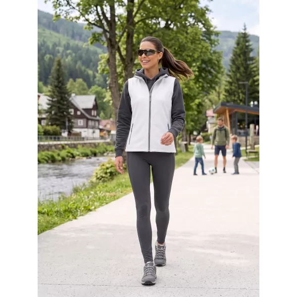  Dámska softshellová vesta ALTISPORT NoPrint NP/ALW7211NJ WHITE/WHITE 