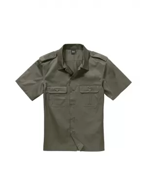 Pánska košeľa Brandit BD4101 Olive