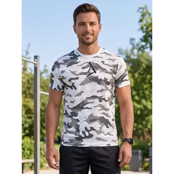  Pánske funkčné prémiové tričko ALTISPORT VOJ/ALM038TR01 BIELA 