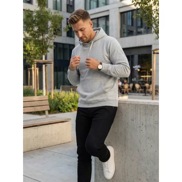 Pánska mikina ALTISPORT NoPrint NP/ALM679NJ GREY HEATHER 