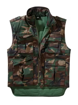 Pánska vesta BRANDIT RANGER BD4014 WOODLAND