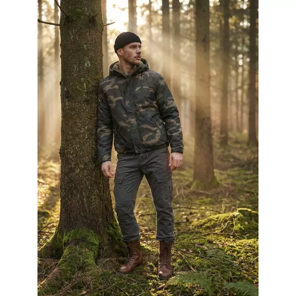  Pánska bunda Brandit BD3167 Woodland 
