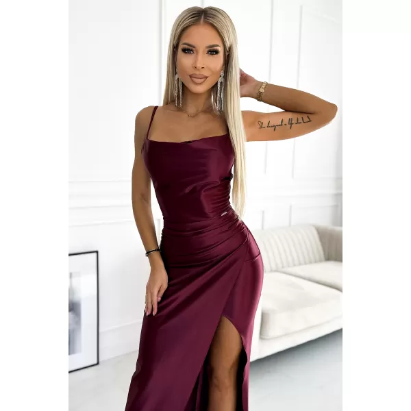  Šaty NUMOCO DIANE 483-4 ČERVENÁ 