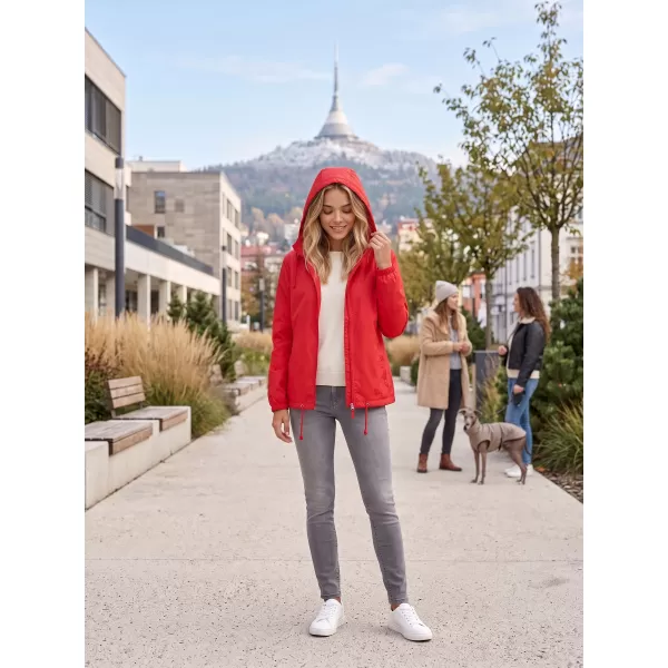  Dámska bunda ALTISPORT NoPrint NP/ALW1311NJ LIGHT RED 
