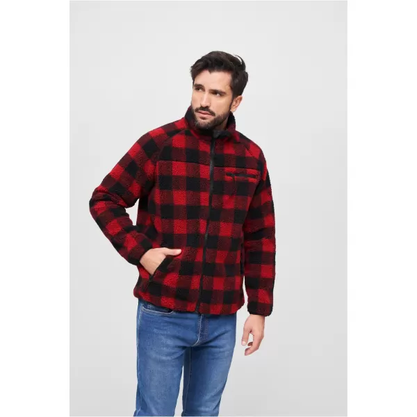  Pánska bunda BRANDIT BD5021 RED/BLACK 