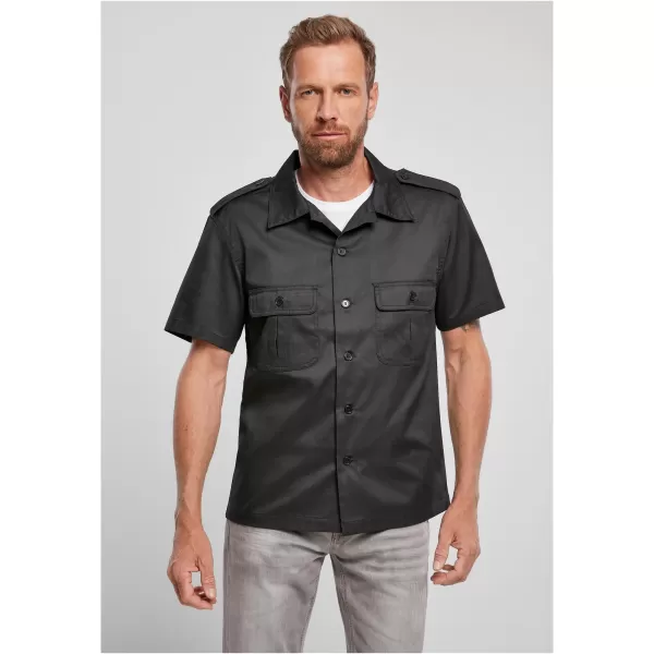  Pánska košeľa BRANDIT BD4101 BLACK 