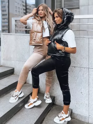 Dámska vesta DSTREET ASHE TY3778 BÉŽOVÁ