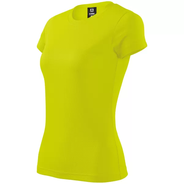 Dámske funkčné tričko ALTISPORT NoPrint NP/ALW041 NEON YELLOW 