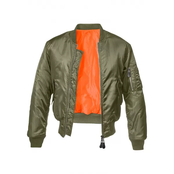  Pánska bunda brandinit MA1 BD3149 Olive 