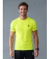 Pánske funkčné kompresné tričko s krátkym rukávom premium ALTISPORT VOJ/ALM000TR04 NEON YELLOW